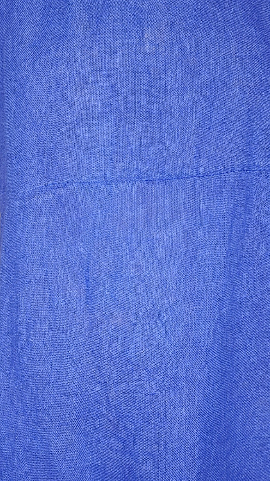 MID SLEEVE MAXI DRESS COBALT