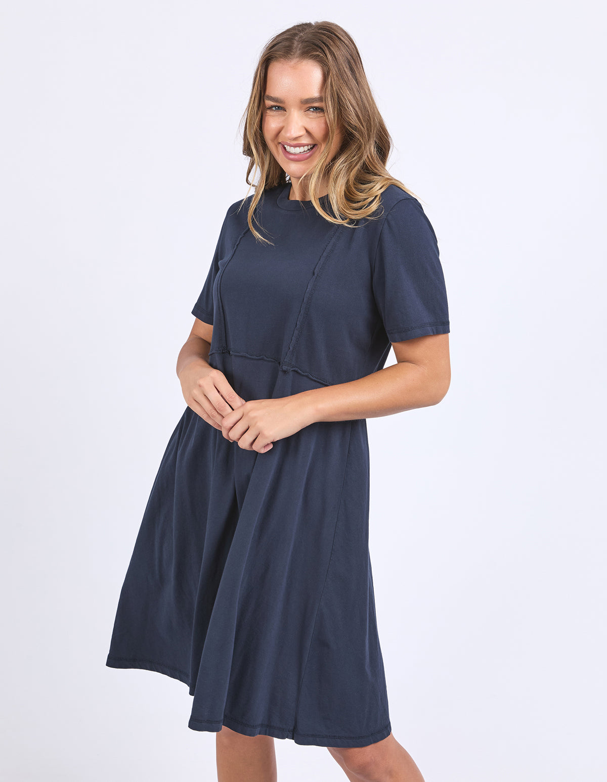 EVA DRESS NAVY