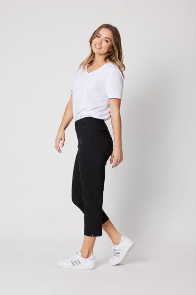 ZARA STRETCH 7/8 PANT BLACK