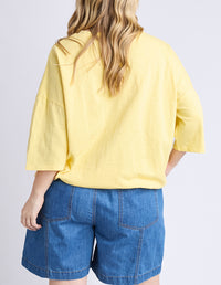 FUNDAMENTAL MAZIE SWEAT BANANA