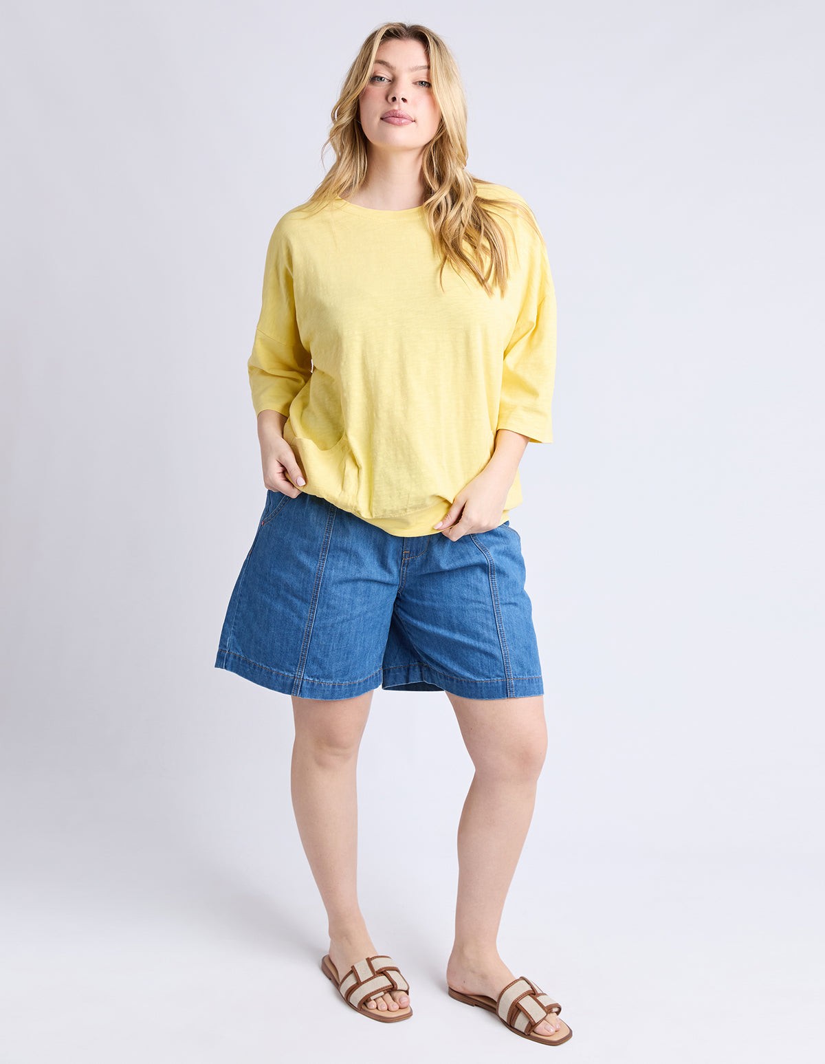 FUNDAMENTAL MAZIE SWEAT BANANA