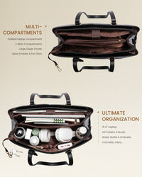 SIENNA LAPTOP BAG TAN