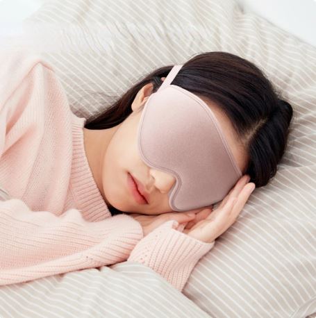 ACCESSORIES_3D EYE SLEEP MASK FOR LASH EXTENSIONS GREY _ 3D EYE SLEEP MASK FOR LASH EXTENSIONS GREY _ Ebony Boutique NZ