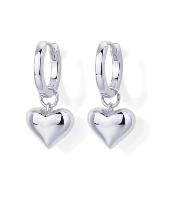 ACCESSORIES_HEART HOOP EARRINGS _ HEART HOOP EARRINGS _ Ebony Boutique NZ