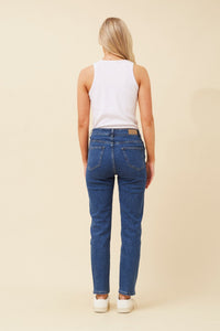 BOTTEGA MODA_HEART LACE JEANS _ HEART LACE JEANS _ Ebony Boutique NZ