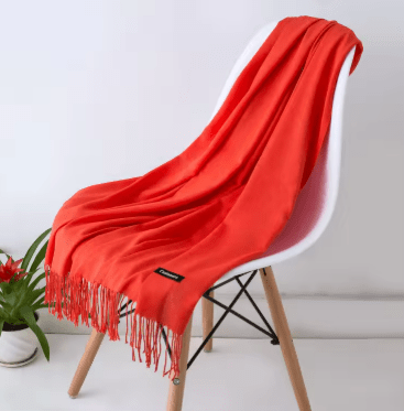 CHAMELEON_PASHMINA SCARF CASHMERE ORANGE _ PASHMINA SCARF CASHMERE ORANGE _ Ebony Boutique NZ