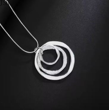 DUNE ROAD_CIRCLE PENDANT NECKLACE _ CIRCLE PENDANT NECKLACE _ Ebony Boutique NZ