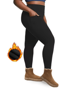 DUNE ROAD_FLEECE LEGGINGS WITH POCKETS _ FLEECE LEGGINGS WITH POCKETS _ Ebony Boutique NZ