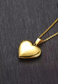 DUNE ROAD_HEART LOCKET NECKLACE GOLD _ HEART LOCKET NECKLACE GOLD _ Ebony Boutique NZ