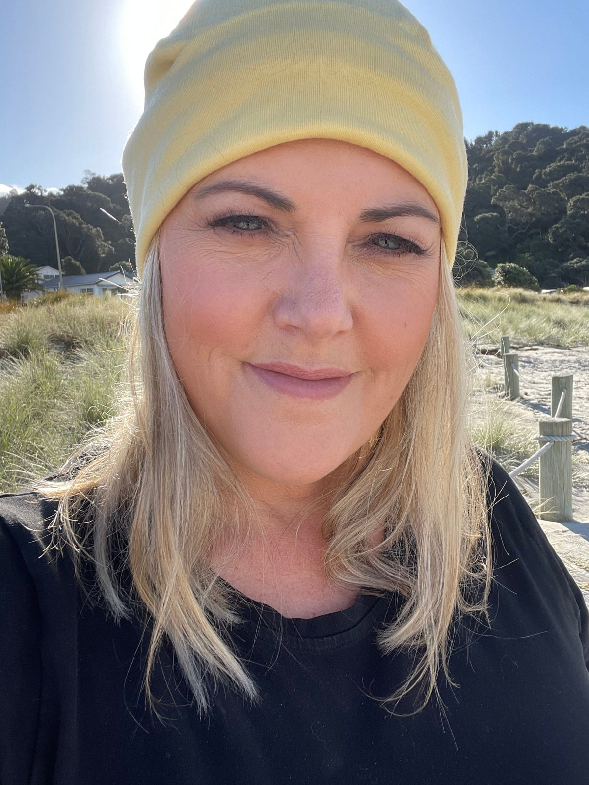 EBONY_100% MERINO BEANIE CUFFED/SLOUCH BUTTERCUP _ 100% MERINO BEANIE CUFFED/SLOUCH BUTTERCUP _ Ebony Boutique NZ