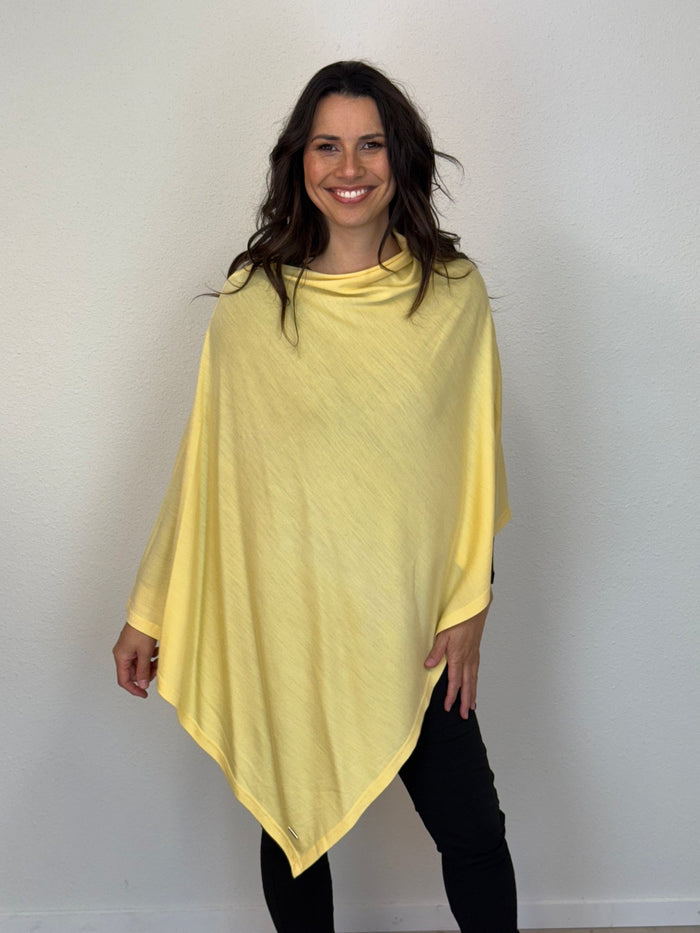 EBONY_100% MERINO WOOL EASY STYLE LAYER BUTTERCUP _ 100% MERINO WOOL EASY STYLE LAYER BUTTERCUP _ Ebony Boutique NZ