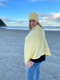 EBONY_100% MERINO WOOL EASY STYLE LAYER BUTTERCUP _ 100% MERINO WOOL EASY STYLE LAYER BUTTERCUP _ Ebony Boutique NZ