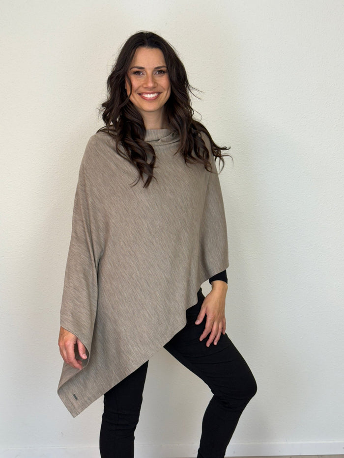 EBONY_100% MERINO WOOL EASY STYLE LAYER CAPPUCCINO _ 100% MERINO WOOL EASY STYLE LAYER CAPPUCCINO _ Ebony Boutique NZ