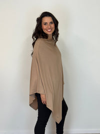 EBONY_100% MERINO WOOL EASY STYLE LAYER SAND _ 100% MERINO WOOL EASY STYLE LAYER SAND _ Ebony Boutique NZ