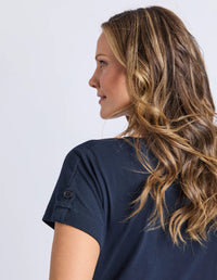 Ebony Boutique NZ_FLO DRESS NAVY _ FLO DRESS NAVY _ Ebony Boutique NZ