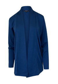 EBONY_MERINO MID LENGTH EDGE TO EDGE WOMENS CARDIGAN TWILIGHT _ MERINO MID LENGTH EDGE TO EDGE WOMENS CARDIGAN TWILIGHT _ Ebony Boutique NZ