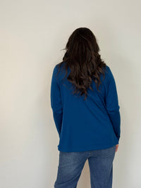 EBONY_MERINO MID LENGTH EDGE TO EDGE WOMENS CARDIGAN TWILIGHT _ MERINO MID LENGTH EDGE TO EDGE WOMENS CARDIGAN TWILIGHT _ Ebony Boutique NZ
