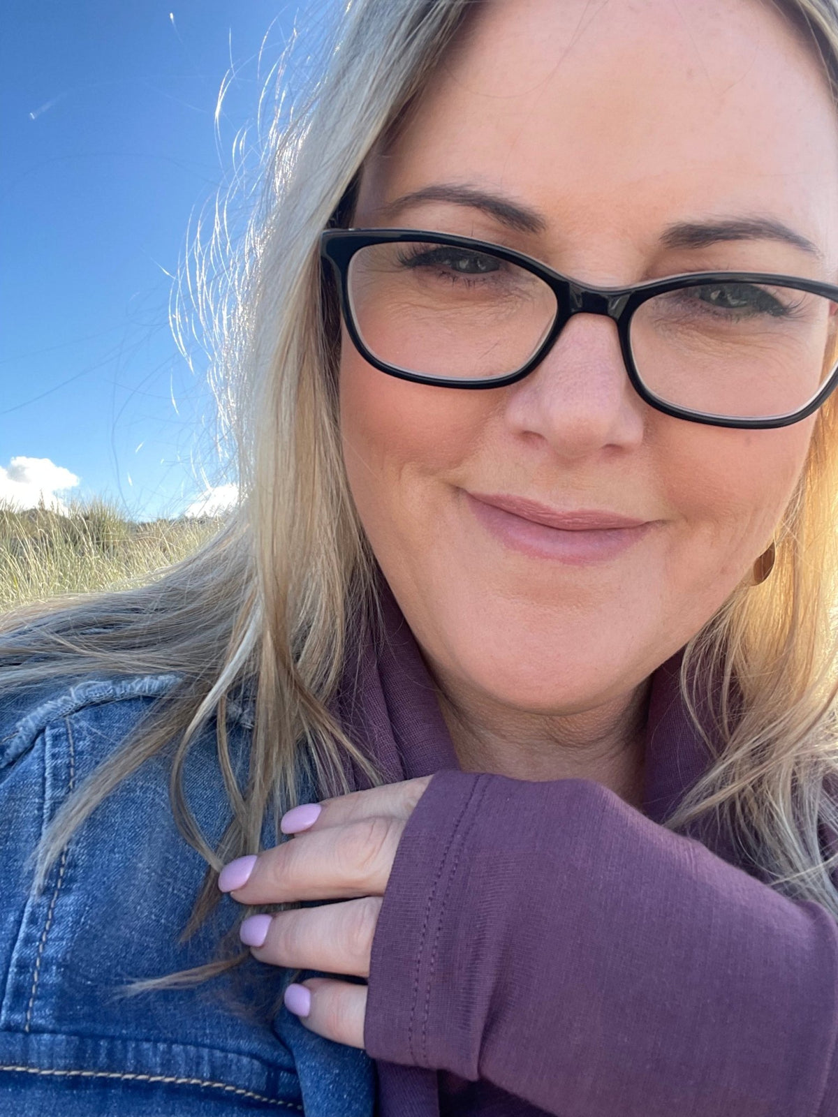 EBONY_MERINO WOOL FINGERLESS GLOVES AMETHYST _ MERINO WOOL FINGERLESS GLOVES AMETHYST _ Ebony Boutique NZ