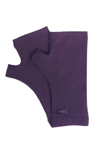 EBONY_MERINO WOOL FINGERLESS GLOVES ITALIAN PLUM _ MERINO WOOL FINGERLESS GLOVES ITALIAN PLUM _ Ebony Boutique NZ