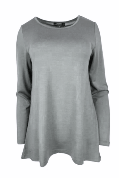 EBONY_WOMENS 100% MERINO (210) A - LINE SCOOP LONG SLEEVE TOP STARLIGHT _ WOMENS 100% MERINO (210) A - LINE SCOOP LONG SLEEVE TOP STARLIGHT _ Ebony Boutique NZ