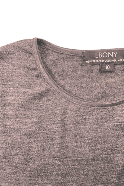 EBONY_WOMENS 100% MERINO (210) LONG SLEEVE SATIN CREW TOP CAPPUCCINO _ WOMENS 100% MERINO (210) LONG SLEEVE SATIN CREW TOP CAPPUCCINO _ Ebony Boutique NZ