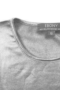 EBONY_WOMENS 100% MERINO (210) LONG SLEEVE SATIN CREW TOP STARLIGHT _ WOMENS 100% MERINO (210) LONG SLEEVE SATIN CREW TOP STARLIGHT _ Ebony Boutique NZ