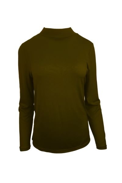 EBONY_WOMEN'S 100% MERINO WOOL (210) LONG SLEEVE TURTLE NECK JUMPER CHOCOLATE EBAS504 _ WOMEN'S 100% MERINO WOOL (210) LONG SLEEVE TURTLE NECK JUMPER CHOCOLATE EBAS504 _ Ebony Boutique NZ