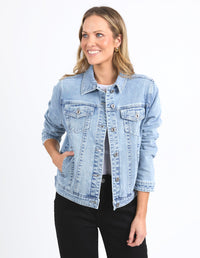 ELM_BECCA DENIM JACKET _ BECCA DENIM JACKET _ Ebony Boutique NZ