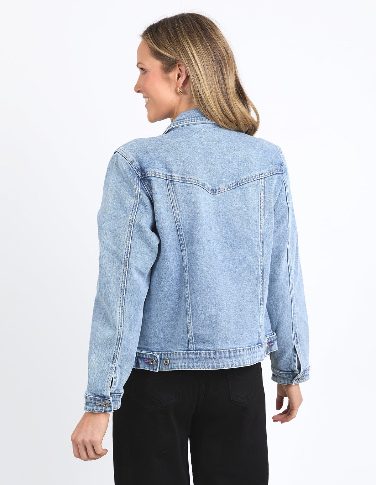 ELM_BECCA DENIM JACKET _ BECCA DENIM JACKET _ Ebony Boutique NZ