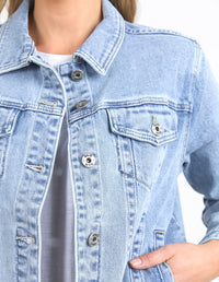ELM_BECCA DENIM JACKET _ BECCA DENIM JACKET _ Ebony Boutique NZ