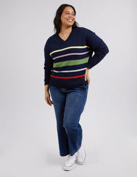 ELM_HARPER VEE NECK _ HARPER VEE NECK _ Ebony Boutique NZ