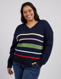 ELM_HARPER VEE NECK _ HARPER VEE NECK _ Ebony Boutique NZ