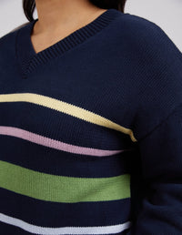 ELM_HARPER VEE NECK _ HARPER VEE NECK _ Ebony Boutique NZ