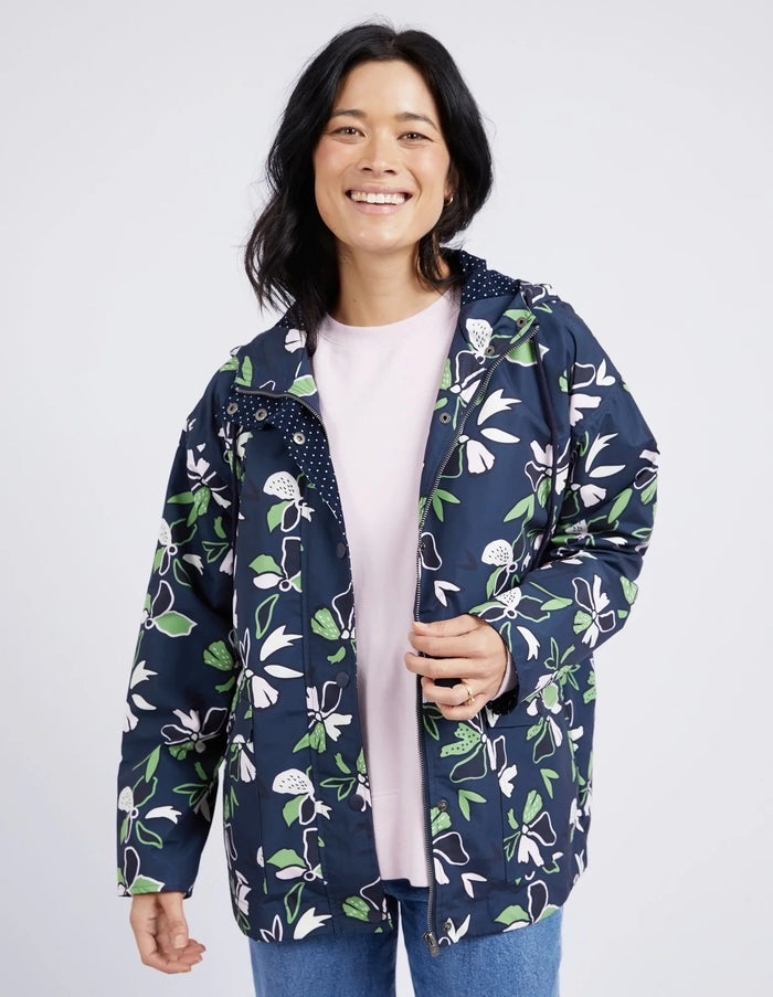 ELM_IDYLL FLORAL RAINCOAT _ IDYLL FLORAL RAINCOAT _ Ebony Boutique NZ