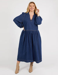 ELM_JOSEPHINE DENIM DRESS _ JOSEPHINE DENIM DRESS _ Ebony Boutique NZ