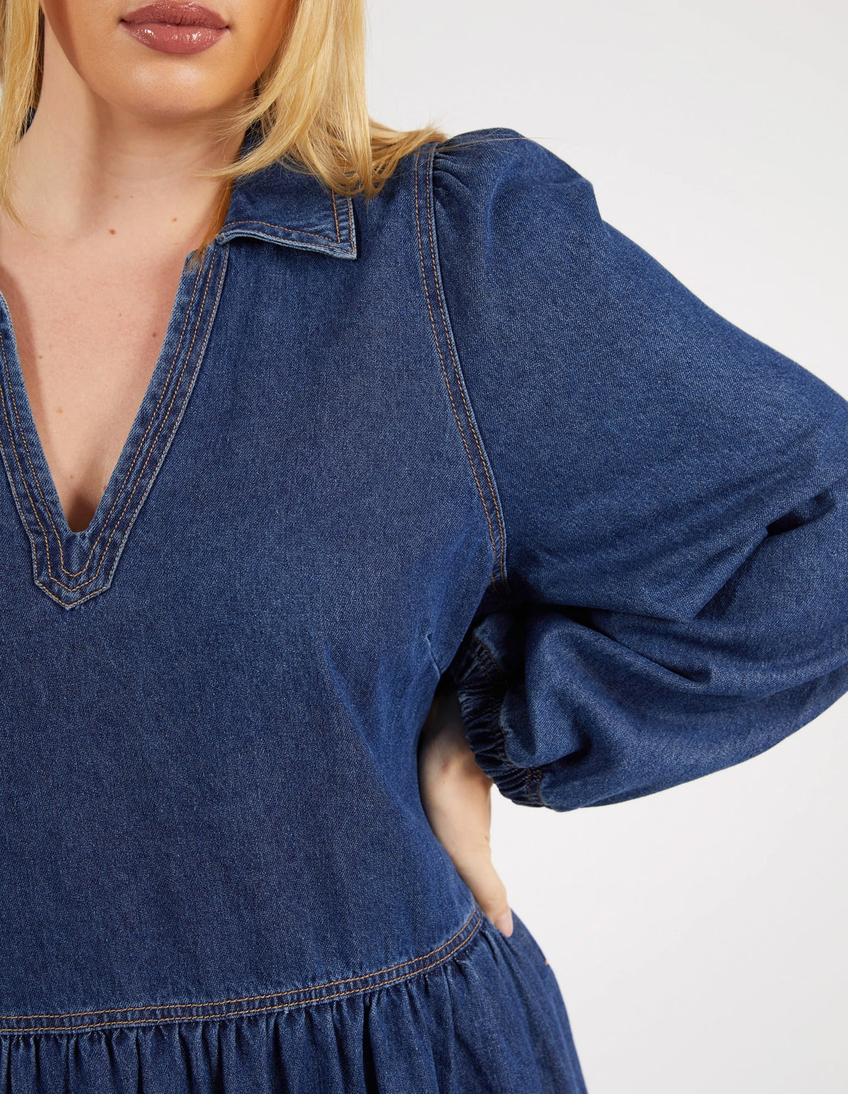 ELM_JOSEPHINE DENIM DRESS _ JOSEPHINE DENIM DRESS _ Ebony Boutique NZ