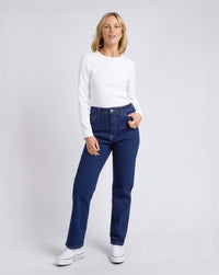 ELM_KATE STRAIGHT LEG JEAN _ KATE STRAIGHT LEG JEAN _ Ebony Boutique NZ