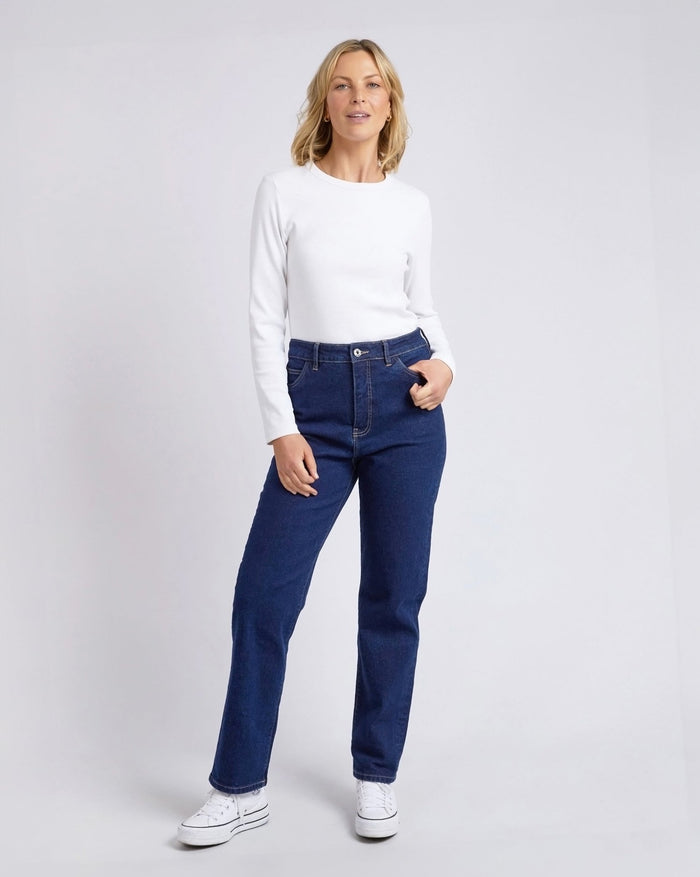 ELM_KATE STRAIGHT LEG JEAN _ KATE STRAIGHT LEG JEAN _ Ebony Boutique NZ