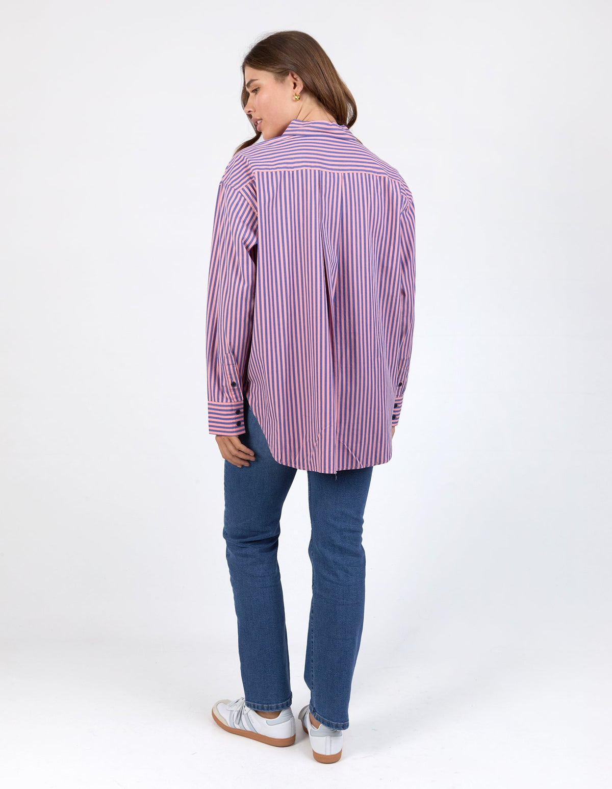 ELM_LILA STRIPE SHIRT _ LILA STRIPE SHIRT _ Ebony Boutique NZ