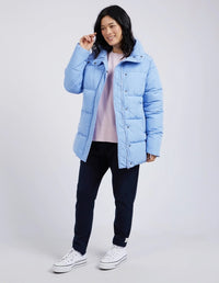 ELM_LONGLINE PUFFER JACKET _ LONGLINE PUFFER JACKET _ Ebony Boutique NZ