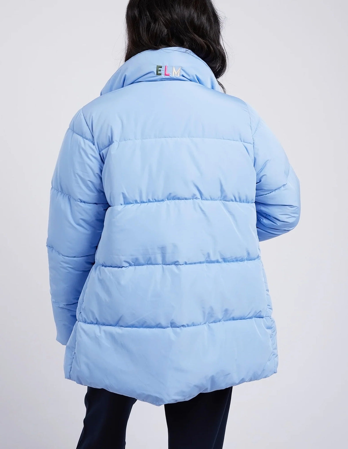 ELM_LONGLINE PUFFER JACKET _ LONGLINE PUFFER JACKET _ Ebony Boutique NZ
