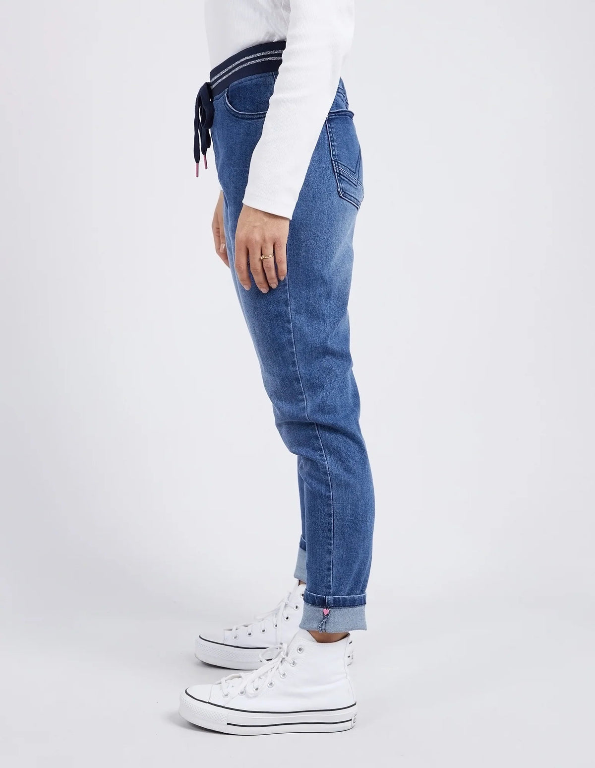 ELM_MELODY DENIM JOGGER _ MELODY DENIM JOGGER _ Ebony Boutique NZ