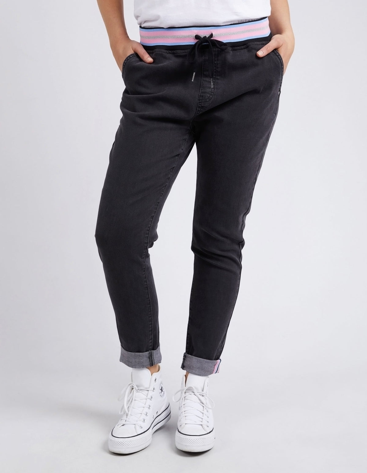 ELM_MELODY DENIM JOGGER _ MELODY DENIM JOGGER _ Ebony Boutique NZ