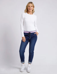 ELM_MELODY DENIM JOGGER _ MELODY DENIM JOGGER _ Ebony Boutique NZ
