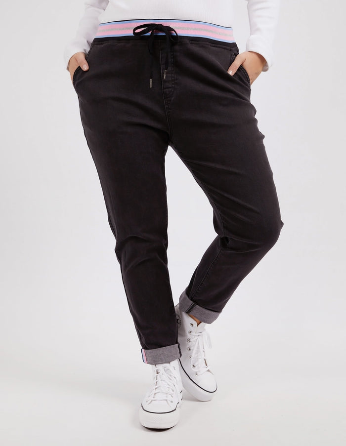 ELM_MELODY DENIM JOGGER _ MELODY DENIM JOGGER _ Ebony Boutique NZ