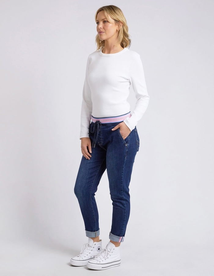 ELM_MELODY DENIM JOGGER _ MELODY DENIM JOGGER _ Ebony Boutique NZ