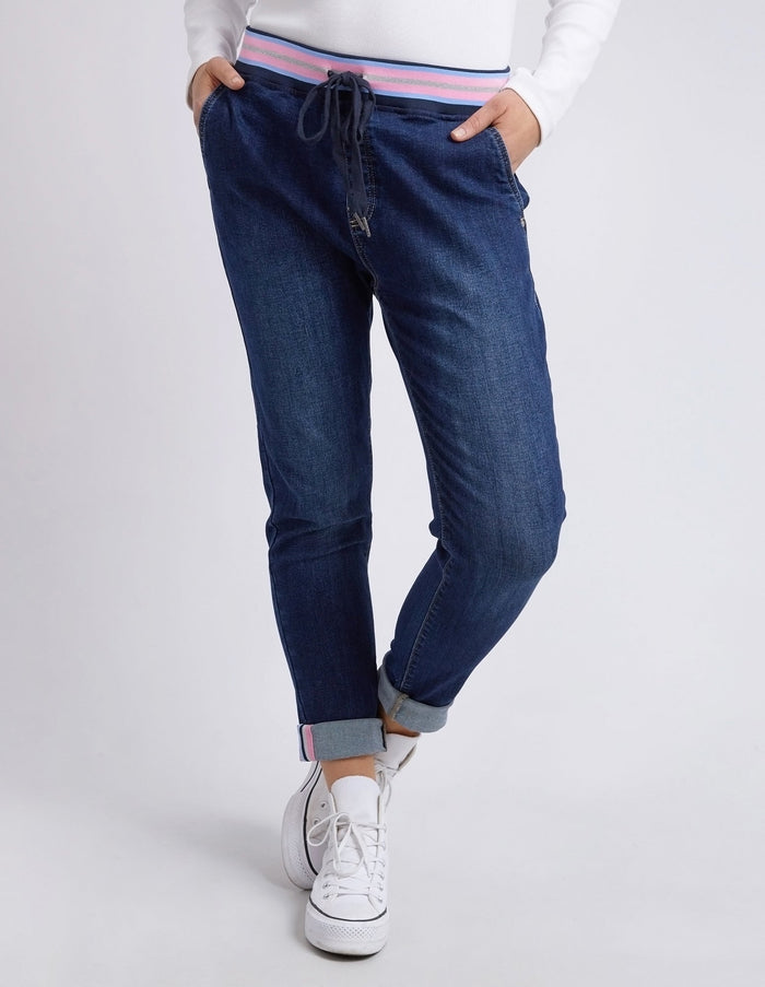 ELM_MELODY DENIM JOGGER _ MELODY DENIM JOGGER _ Ebony Boutique NZ