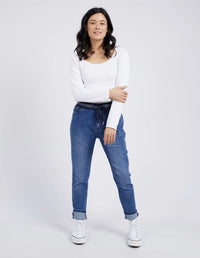 ELM_MELODY DENIM JOGGER _ MELODY DENIM JOGGER _ Ebony Boutique NZ