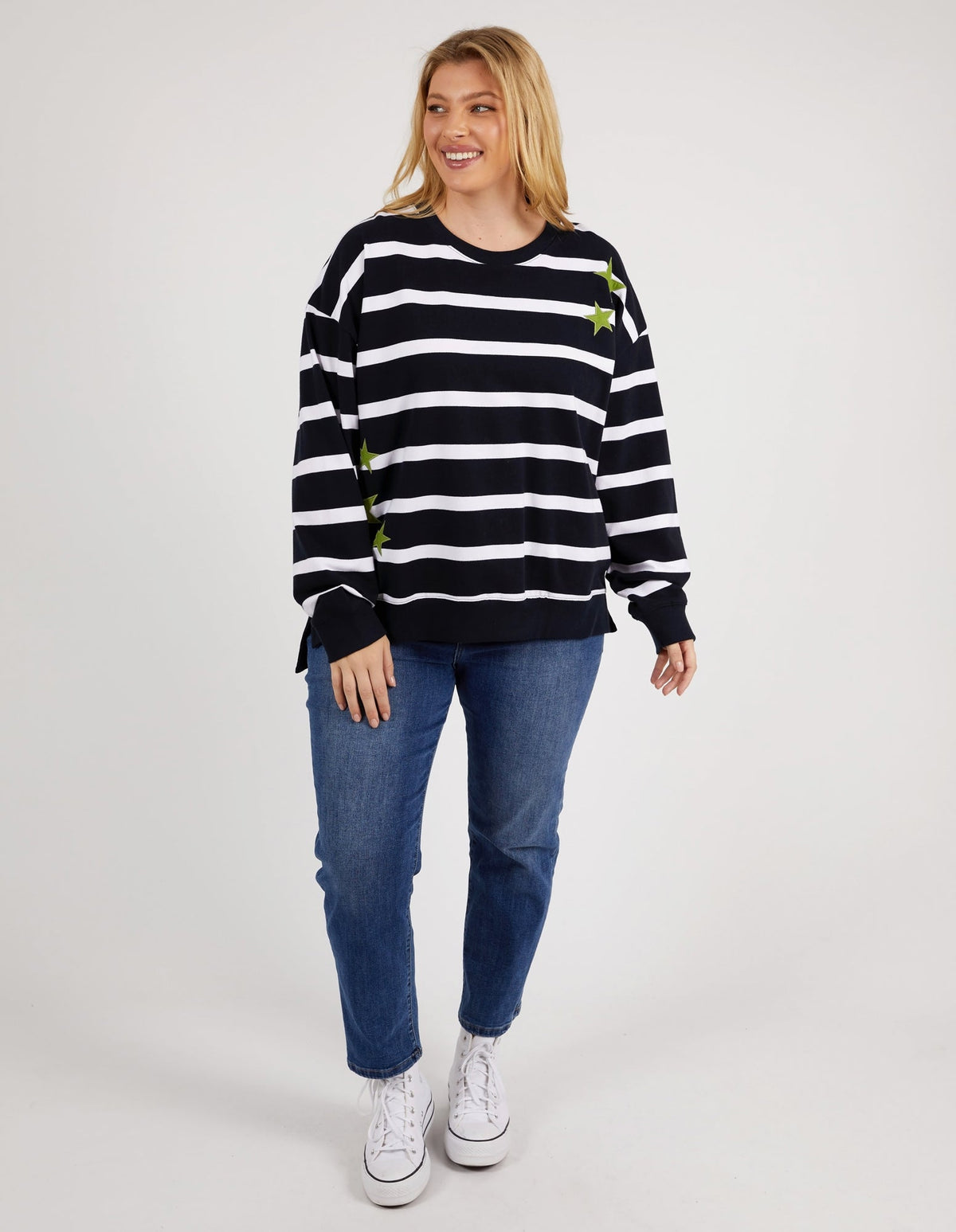 ELM_STARRY VEE FLEECE _ STARRY VEE FLEECE _ Ebony Boutique NZ