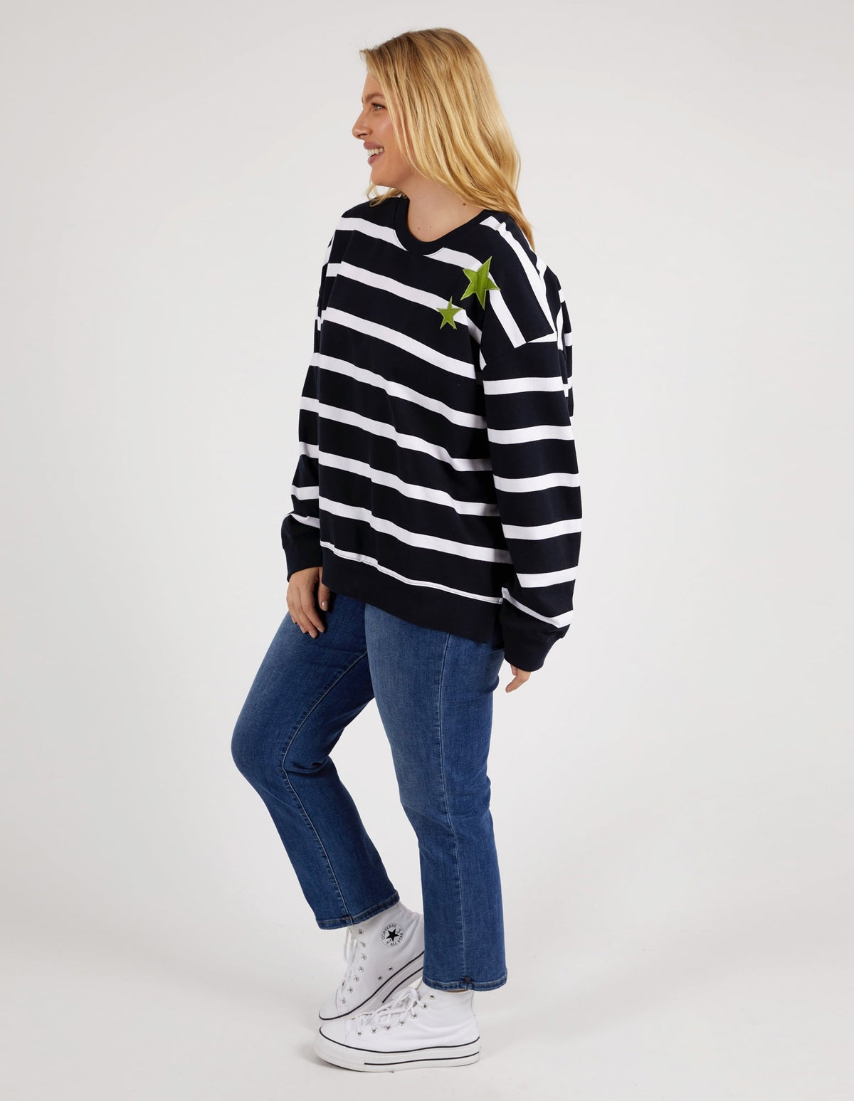 ELM_STARRY VEE FLEECE _ STARRY VEE FLEECE _ Ebony Boutique NZ